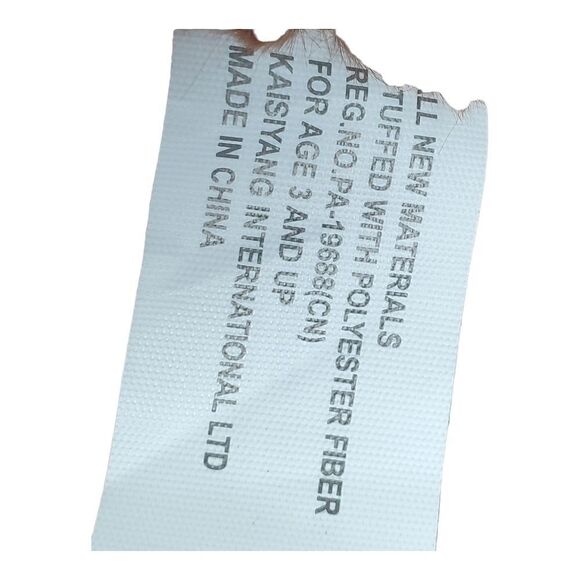 Bear Plush Brown 17" Red Hearts Love Valentine's Stuffed Animal Toy Cuddly Furry - Picture 8 of 10